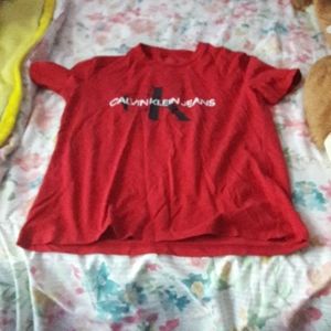 A Calvin Klein jeans shirt